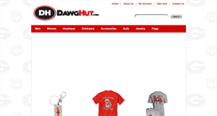 Desktop Screenshot of dawghut.com